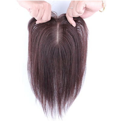 100% capelli umani vergini Toupee di moda per donne Tecnica di iniezione a densità pesante