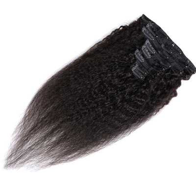 100% Clip di capelli umani in estensioni Buone estensioni di capelli naturali