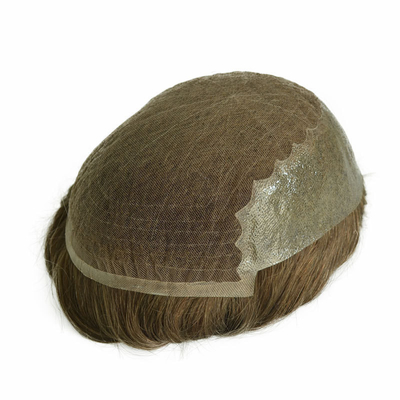 Filtro per uomo in PU naturale per capelli umani 100% per capelli per uomo per le parrucche per capelli