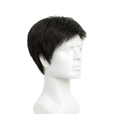 Materiale di base di pizzo svizzero a cuticule piena 100% umano Perugia per capelli vergini non trasformati per uomini