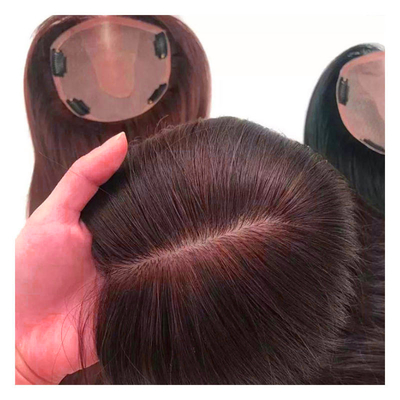 Toppers per capelli umani a base di seta Toppers per capelli umani a base di seta Toppers per capelli vergini