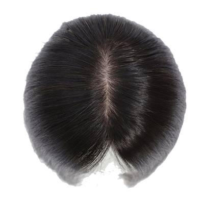 Toupee femminile setacciato con densità elevata e design Toupee sinistro 100% capelli umani