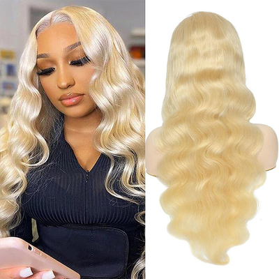 Capelli lunghi 613 parrucca di pizzo Perrucche per capelli umani 360 pizzo completo con grado di capelli Remy