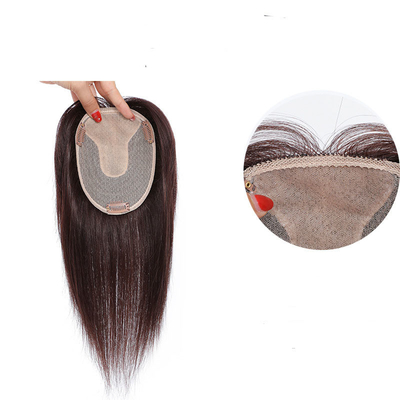 Etero 140% Densità di toupee 100% Capelli umani Capelli lunghi Per donne con stile