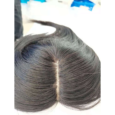 Etero 140% Densità di toupee 100% Capelli umani Capelli lunghi Per donne con stile