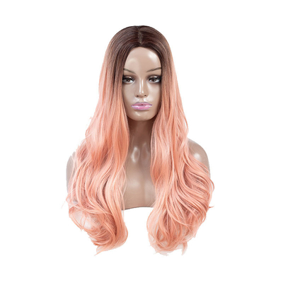 150%/180%/200%/250% Densità completa parrucche sintetiche per capelli a pizzo per piccole/grandi/medio taglia