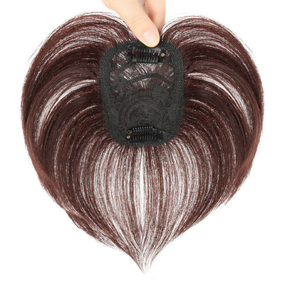 Toupee femminile diretto con 100% di capelli umani e base di seta in dimensioni piccole/grandi/medio