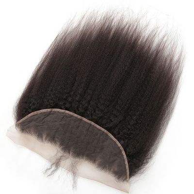 Proporzione di capelli più lunghi 55% Capelli umani Parrucca di chiusura in pizzo svizzero con vantaggio morbido e lucido