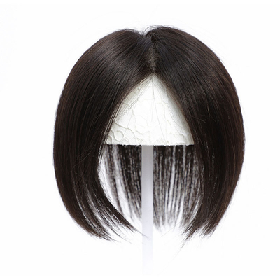 Fornitore diretto di toupee femminili con capelli brasiliani naturali neri/marroni scuri