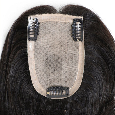 Fornitore diretto di toupee femminili con capelli brasiliani naturali neri/marroni scuri
