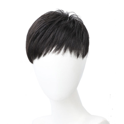 Capelli umani di alta qualità per uomini 100% capelli brasiliani