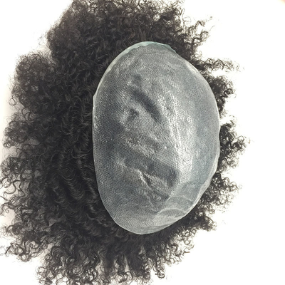 Piccole/Grandi/Mediane dimensioni Capelli umani maschili 100% base seta capelli Toupee con 90% di densità