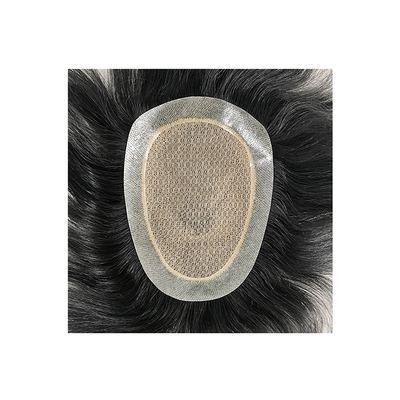 Piccole dimensioni Grande fiducia Capelli dritti Grado Toupee per Uomini