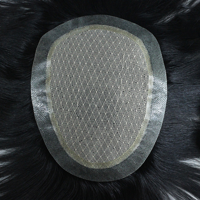 Piccole dimensioni Grande fiducia Capelli dritti Grado Toupee per Uomini