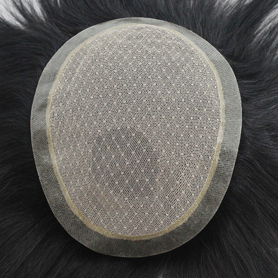 Piccole dimensioni Grande fiducia Capelli dritti Grado Toupee per Uomini