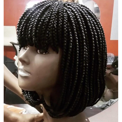 Acceptabile OEM/ODM 2022 Perrucche frontali a pizzo per capelli sintetici per il styling dei capelli ricci afro