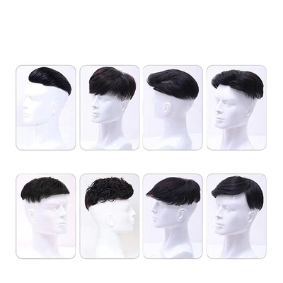 Piccole dimensioni Grande fiducia Capelli dritti Grado Toupee per Uomini