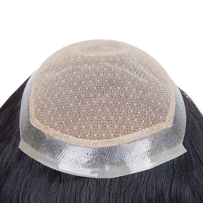 Piccole dimensioni Grande fiducia Capelli dritti Grado Toupee per Uomini