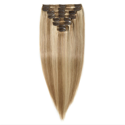 Stile senza sforzo 100% capelli umani senza cuciture Clip In estensioni 0,2 kg per B2B