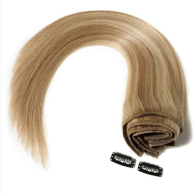 Stile senza sforzo 100% capelli umani senza cuciture Clip In estensioni 0,2 kg per B2B