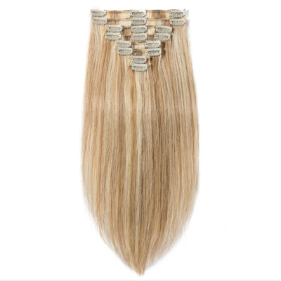 Stile senza sforzo 100% capelli umani senza cuciture Clip In estensioni 0,2 kg per B2B
