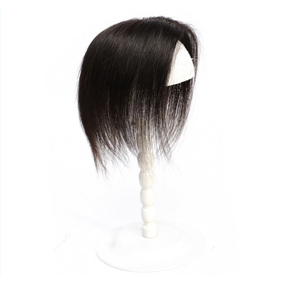 Disegna un toupe per capelli umani reali per donne con base di pizzo per capelli vergini al 100%