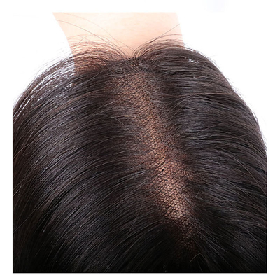 Disegna un toupe per capelli umani reali per donne con base di pizzo per capelli vergini al 100%