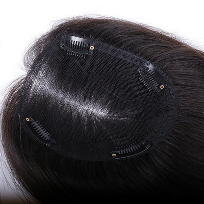 Disegna un toupe per capelli umani reali per donne con base di pizzo per capelli vergini al 100%