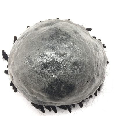 Migliora il tuo aspetto con il nostro 100% capelli umani capelli corti maschili base in PU.