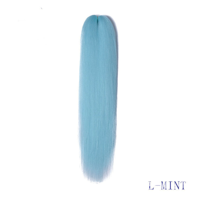 2022 Kanekalons Fibre Braiding Crochet Synthetic Braid Hair con il più lungo rapporto di capelli 50%