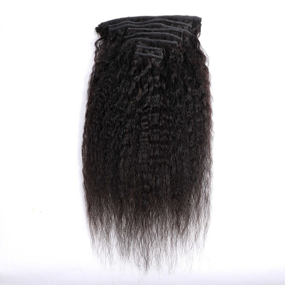 100% Clip di capelli umani in estensioni Buone estensioni di capelli naturali