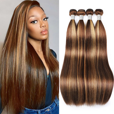 Fuscoli di capelli cambogiani grezzi Fusioni di capelli umani a doppio disegno per acquisti B2B
