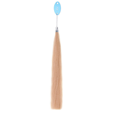 Capelli a maglia in fibre ad alta temperatura in massa 100% capelli veri e propri per chiodi pre-connessi