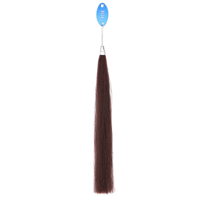 Capelli a maglia in fibre ad alta temperatura in massa 100% capelli veri e propri per chiodi pre-connessi