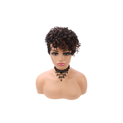 Remy Hair Lace Front Technique Pixie Cut Wig Capelli Umani Parrucche Brevi Brasiliane