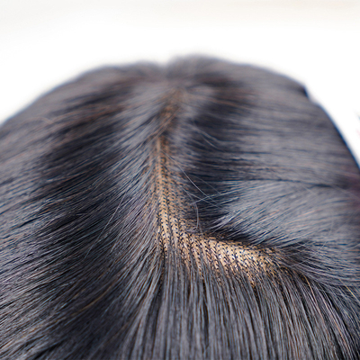 Capelli morbidi e luccicanti senza perdita di peso 0.2kg personalizzati in pizzo svizzero completo Capelli umani di Newtimes Hair