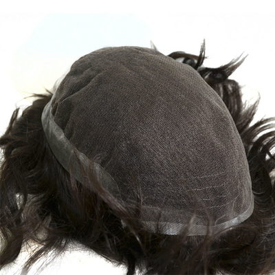 Capelli morbidi e luccicanti senza perdita di peso 0.2kg personalizzati in pizzo svizzero completo Capelli umani di Newtimes Hair