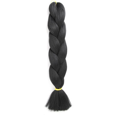 Estensione di capelli sintetici di alta qualità per la treccia 100% capelli veri OEM/ODM accettabile