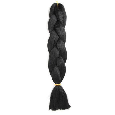Estensione di capelli sintetici di alta qualità per la treccia 100% capelli veri OEM/ODM accettabile