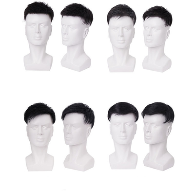 100% capelli umani vergini Tupe a pizzo completo per uomo con mono mesh e materiale di base a pizzo