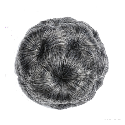 60% più lunghi capelli in rapporto capelli sintetici intrecciati Chignon per la moda naturale nel 2022