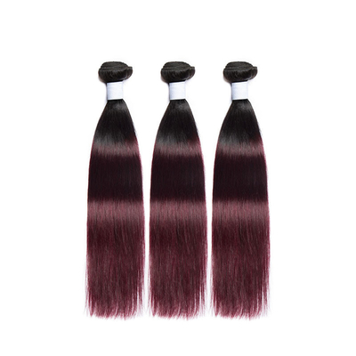 Estensione di capelli vergini brasiliani crudi Fuscolo di capelli umani con il 60% del rapporto più lungo dei capelli