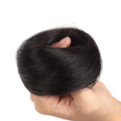 Capelli naturali di moda Chignon Pelli più lunghi rapporto 50% resistente al calore