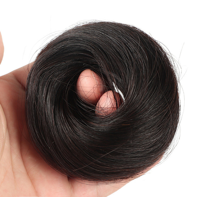 Capelli naturali di moda Chignon Pelli più lunghi rapporto 50% resistente al calore