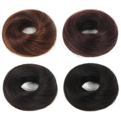 Capelli naturali di moda Chignon Pelli più lunghi rapporto 50% resistente al calore