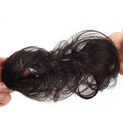 Capelli naturali di moda Chignon Pelli più lunghi rapporto 50% resistente al calore