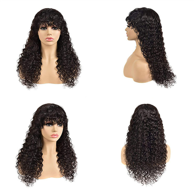 Capelli umani naturali belle parrucche di pizzo con materiale di pizzo svizzero e capelli vergini