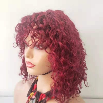 Capelli umani naturali belle parrucche di pizzo con materiale di pizzo svizzero e capelli vergini