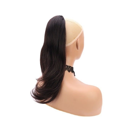 Remy Hair Extension di coda di cavallo di capelli umani brasiliani con cuticule allineata