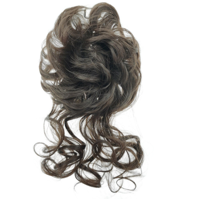 Pelli sintetiche leggere Chignon intrecciato per standard 0,02 kg Pelli più lunghe proporzione 50%
